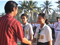 Masa Orientasi Siswa(MOS) Hari Pertama