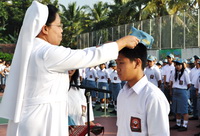 Kegiatan Hari Pertama Tahun Ajaran 2012/2013