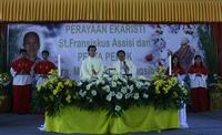 Peringatan Santo Fransiskus Asisi dan Syukur 25 tahun karya Ibu Monica Purwaningsih