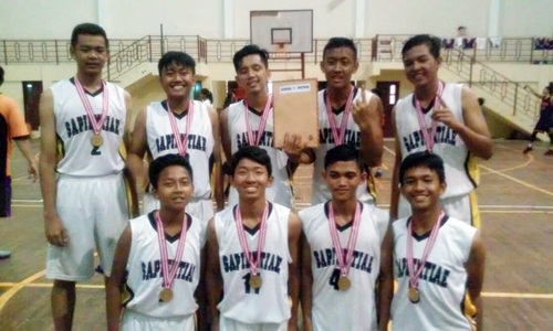 Peserta POPDA dari SMA Sedes Sapientiae Bedono Meraih Medali