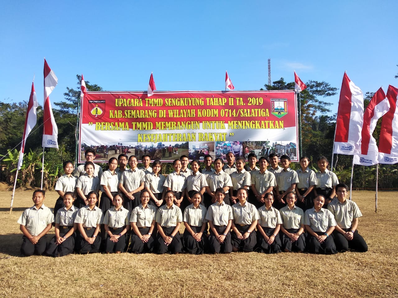 Upacara Penutupan TMMD Kodim 0714/Salatiga