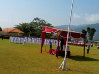 Upacara Peringatan ke-71 Kemerdekaan Republik Indonesia Tingkat Kecamatan Jambu