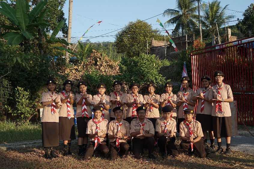 Pramuka Berjiwa Pancasila Menjaga NKRI