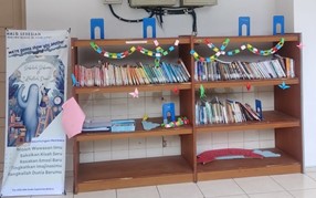 Dibuka untuk umum, Pojok Literasi Baru Menyambut Siswa dengan Buku dan Inspirasi