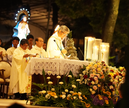 Pelayanan dalam HUT Gua Maria Kerep Ambarawa ke-69