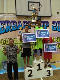 Sedes Sebagai Runner up PERBASI CUP 2017